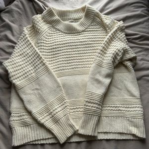 Cream sweater
